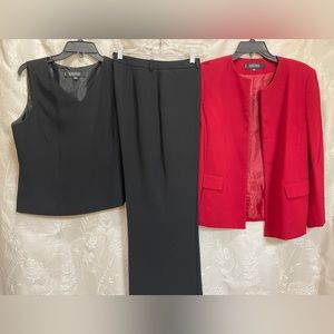 Kasper 3 pc suit - Size 12 P